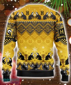 Harry Potter Hufflepuff Ugly Christmas Sweater Christmas Party Gift Product Photo 2