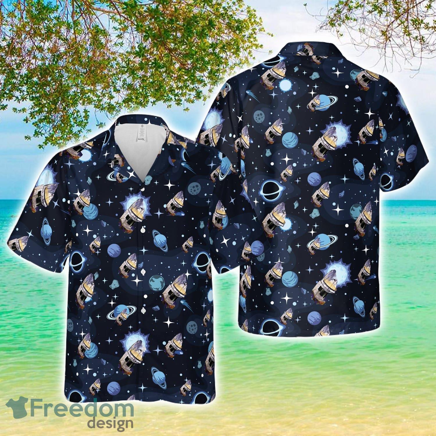 Herschel Space Observatory Aloha 3D Hawaiian Shirt image Herschel Space Observatory Aloha 3D Hawaiian Shirt Product Photo 1