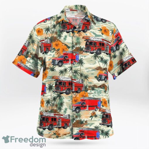 Highview Fire Protection District Hawaiian Shirt Beach Shirt Product Photo 3