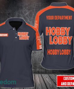 HOBBY LOBBY Team Working Shirt 3D Polo Shirt Golf Polo Custom Name