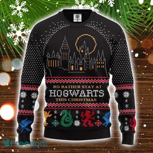 Hogwarts Harry Potter Christmas Sweater Amazing Gift Christmas Gift Product Photo 1