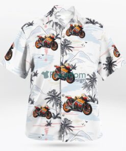 Honda RC212V Road Racing Motorcycle Hawaiian Shirt Product Photo 3