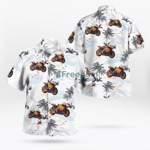 Honda RC212V Road Racing Motorcycle Hawaiian Shirt Product Photo 1