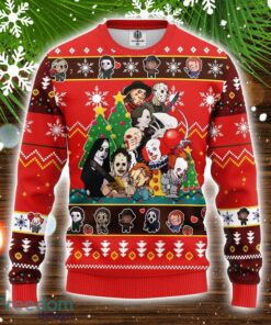 Horror Friends Ugly Christmas Sweater Amazing Gift Christmas Gift