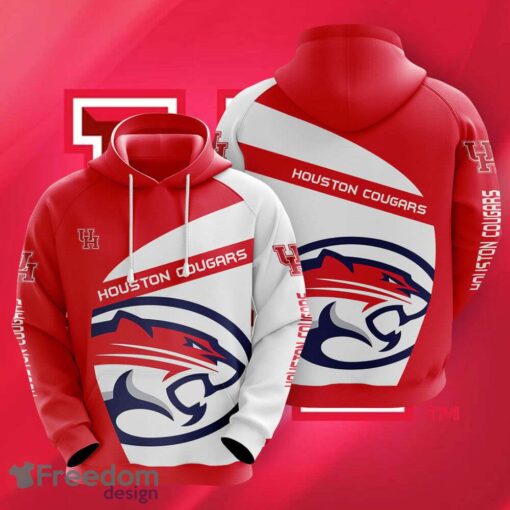 Houston Cougars 3D Hoodie For Fans New Trending All OVer Print - Houston Cougars 3D Hoodie For Fans New Trending All OVer Print