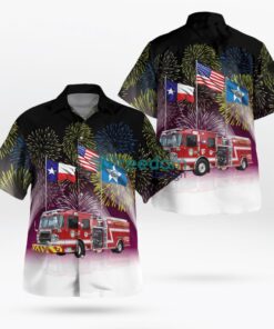 Houston Fire Department Hawaiian Shirt Product Photo 1