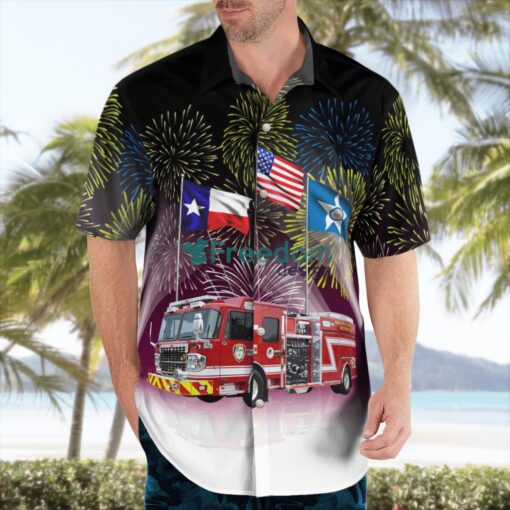 Houston Fire Department Hawaiian Shirt Product Photo 4