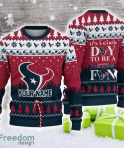 Houston Texans Knitted Sweater For Men Women Fans Gift Christmas