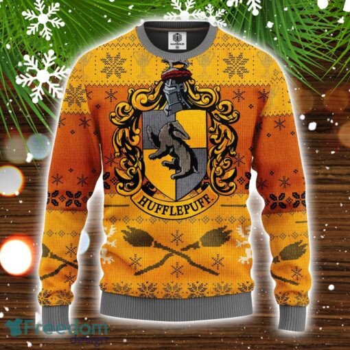 Hufflepuff Ugly Christmas Sweater Amazing Gift Christmas Gift Product Photo 1