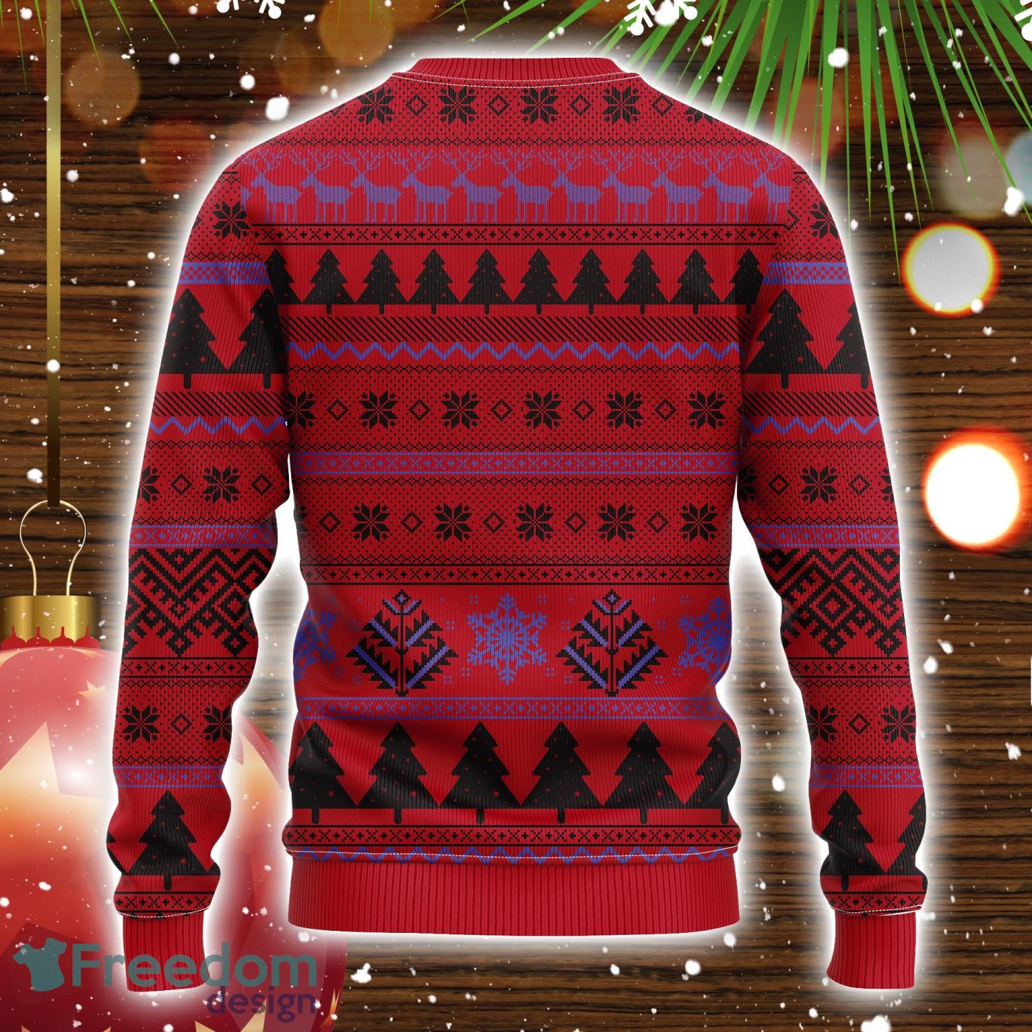 Jack Skellington Nightmare Before Christmas Mc Ugly Christmas Sweater Christmas Gift For Men And Women image Jack Skellington Nightmare Before Christmas Mc Ugly Christmas Sweater Christmas Gift For Men And Women Product Photo 2