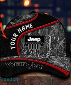 Jeep Wrangler Car All Over Print 3D Hat Cap Summer Beach For Men Women Custom Name