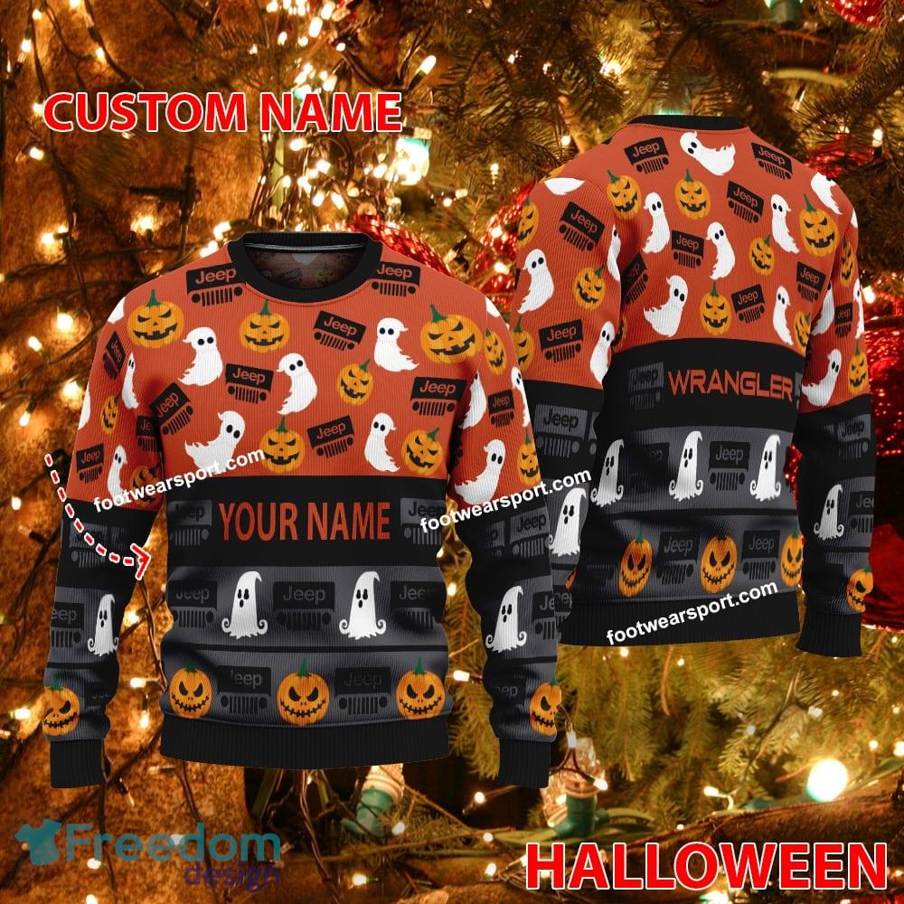 Jeep Wrangler Car Racing Personalized Halloween Ugly Christmas Sweater AOP For Fans image Jeep Wrangler Car Racing Personalized Halloween Ugly Christmas Sweater AOP For Fans - Jeep Wrangler Car Racing Personalized Halloween Ugly Christmas Sweater AOP For Fans