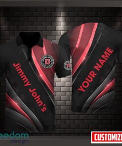 Jimmy John’s 3D Polo Shirt Golf Lover Gift Custom Name