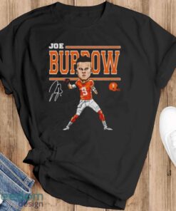 Joe Burrow Cincinnati Bengals 9 signature shirt - Black T-Shirt