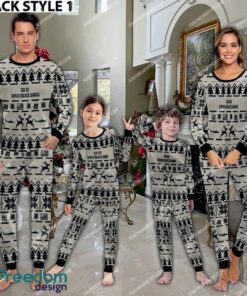 Kamov Ka-50 Black Shark KA50 Aircraft Ugly Christmas Family Pajamas Set War Gift