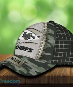 Kansas City Chiefs 3D Hat And Cap Beach Design Camo Green For Fans Gift Custom Name - Kansas City Chiefs 3D Hat And Cap Camo_3