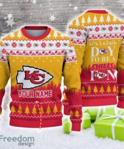 Kansas City Chiefs Knitted Sweater For Men Women Fans Gift Christmas