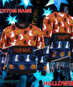 Kansas City Royals Personalized Halloween Ugly Christmas Sweater Gift For Men And Women