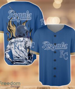 Kansas City Royals Wave Player Baseball Jersey Shirt For Team