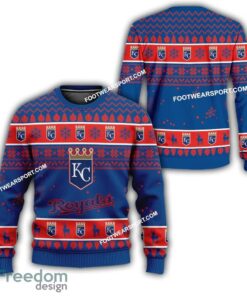 Kansas City Royals Xmas Pattern Ugly Christmas 3D Sweater Gift For Men And Women