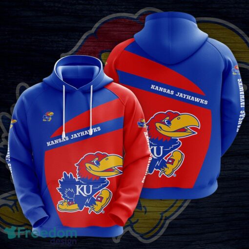 Kansas Jayhawks 3D Hoodie For Fans New Trending All OVer Print - Kansas Jayhawks 3D Hoodie For Fans New Trending All OVer Print