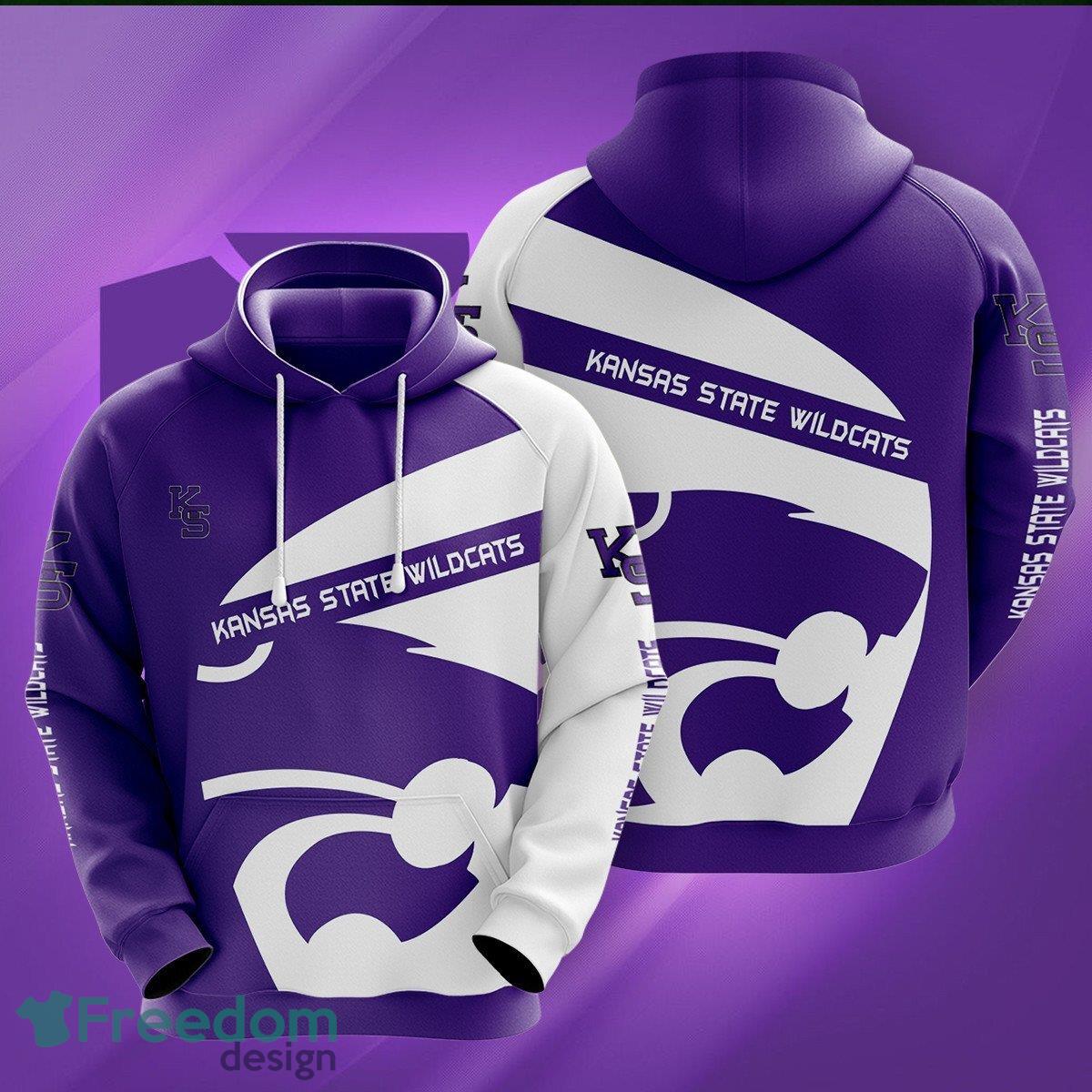 Kansas State Wildcats 3D Hoodie For Fans New Trending All OVer Print - Kansas State Wildcats 3D Hoodie For Fans New Trending All OVer Print