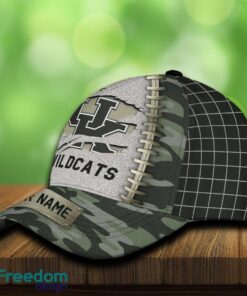 Kentucky Wildcats 3D Hat And Cap Beach Design Camo Green For Fans Gift Custom Name - Kentucky Wildcats 3D Hat And Cap Camo_3