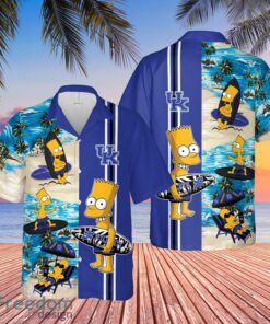 Kentucky Wildcats Bart Simpson Hawaiian Shirt Funny For Men Women Fans