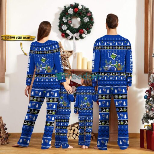 Kentucky Wildcats Pajamas Sport Team Pajama Set Christmas Gift For Family Custom Name Unique Gift Product Photo 2