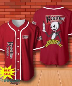 Ketel One Halloween Jack Skellington Nightmare Baseball Jersey for All Genders