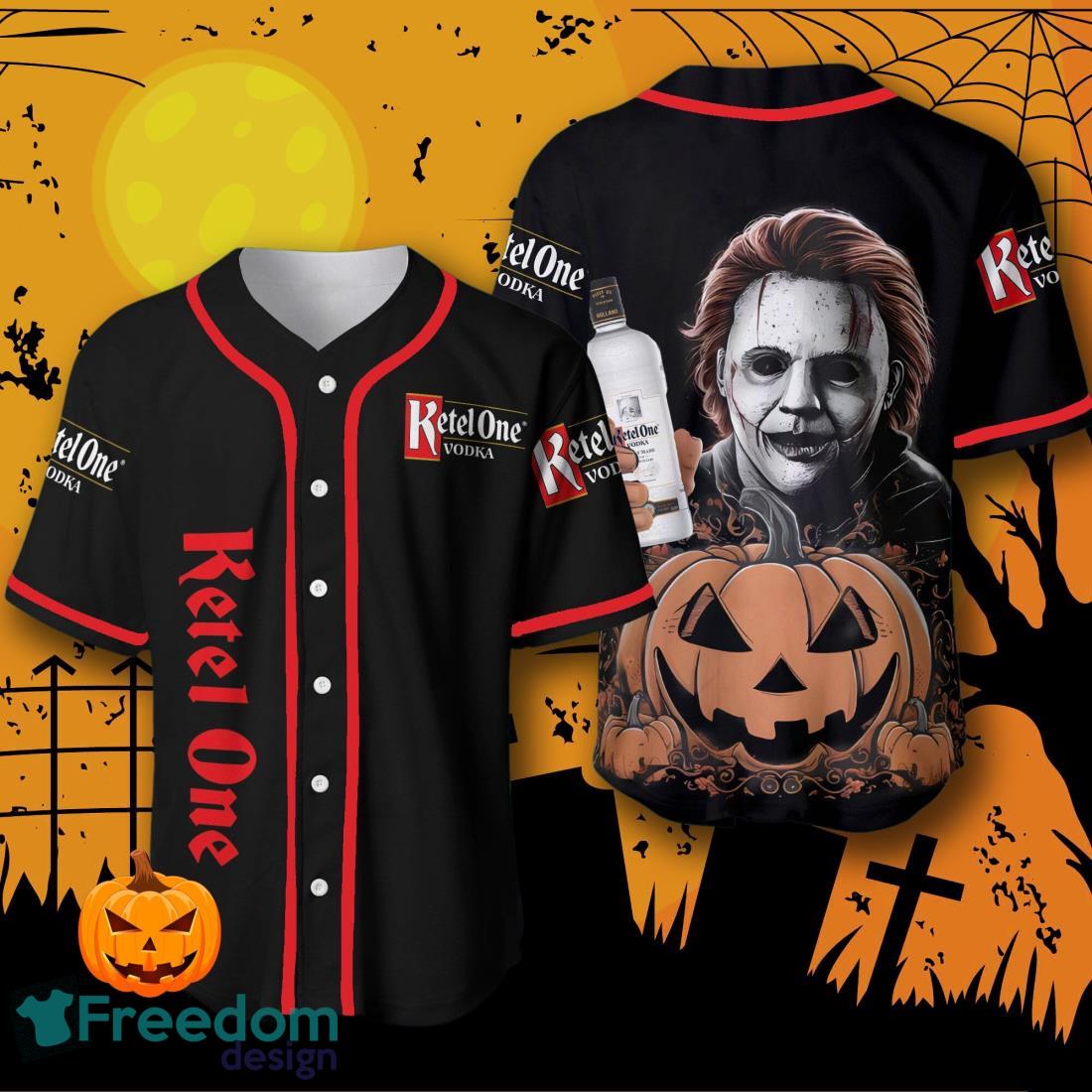 Ketel One Michael Myers Halloween Costume Baseball Jersey For Men And Women image Ketel One Michael Myers Halloween Costume Baseball Jersey For Men And Women Product Photo 1