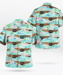 KLM Royal Dutch Airlines Pilot Wing Hawaiian Shirt Product Photo 1