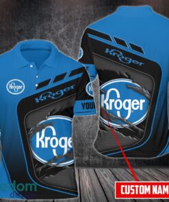 Kroger Team Working Shirt Custom Name 3D Polo Shirt Golf Polo