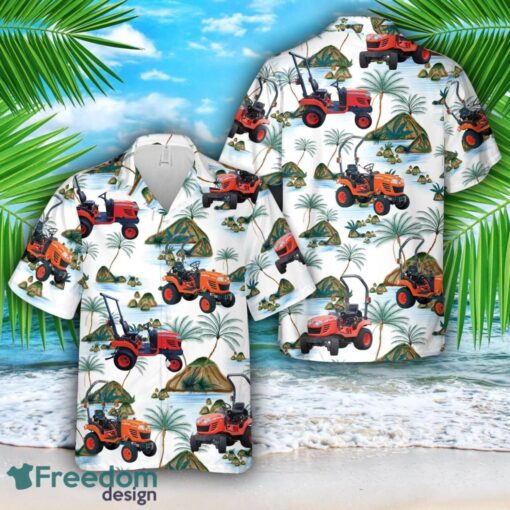 Kubota Tractor BX2350 Hawaiian Shirt 3D Printed Beach Lover Gift Product Photo 1