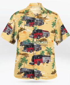 Largo, Pinellas County, Florida, Largo Fire Department Hawaiian Shirt Product Photo 3