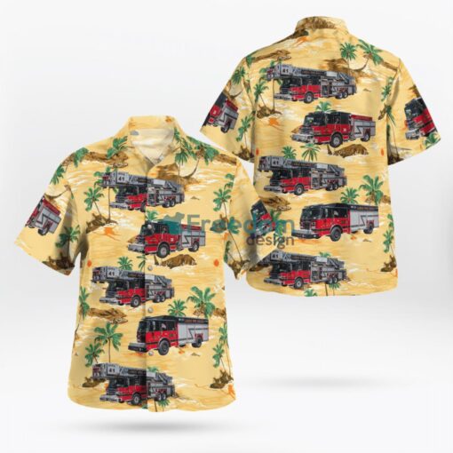 Largo, Pinellas County, Florida, Largo Fire Department Hawaiian Shirt Product Photo 1