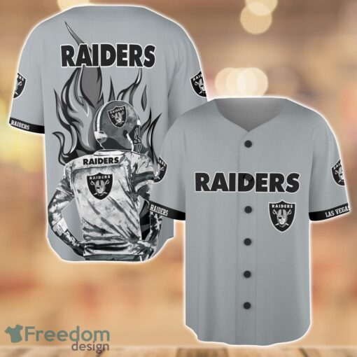 Las Vegas Raiders Wave Player Baseball Jersey Shirt For Team Product Photo 1