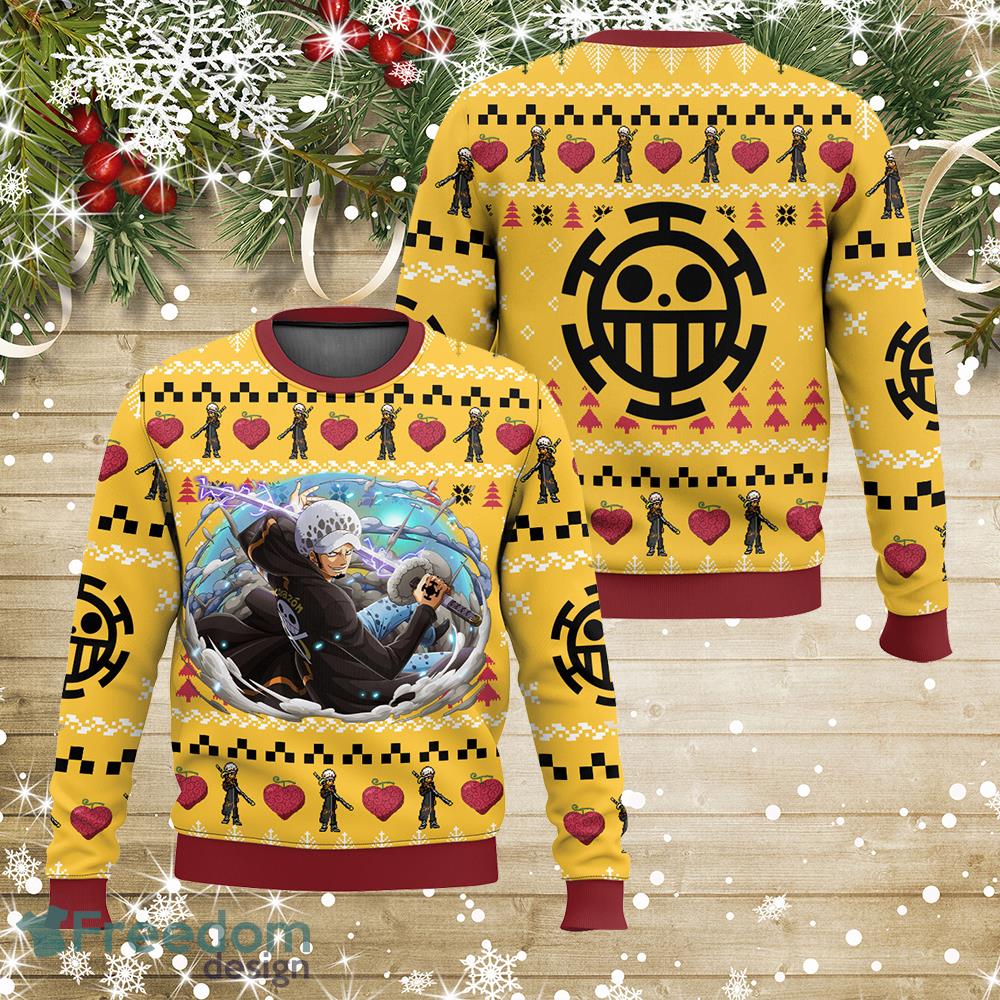 Law One Piece Ugly Sweater Gift For Christmas image Law One Piece Ugly Sweater Gift For Christmas - Law One Piece Ugly Sweater Gift For Christmas