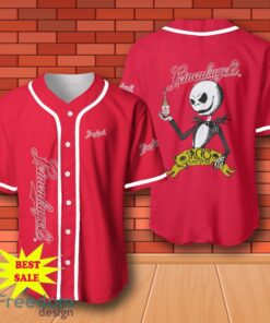 Leinenkugel’s Halloween Jack Skellington Nightmare Baseball Jersey for All Genders