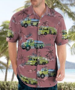 Limerick Township, Pennsylvania, Limerick Fire Department Hawaiian Shirt Product Photo 4