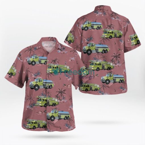 Limerick Township, Pennsylvania, Limerick Fire Department Hawaiian Shirt Product Photo 1