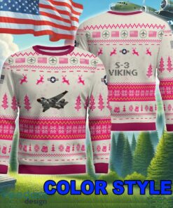 Limited Edition S 3 Viking S3 Ugly Christmas Aircraft Sweater For Veteran image Limited Edition S-3 Viking S3 Ugly Christmas Aircraft Sweater For Veteran - S-3 Viking S3 Ugly Christmas Aircraft Sweater Photo 3