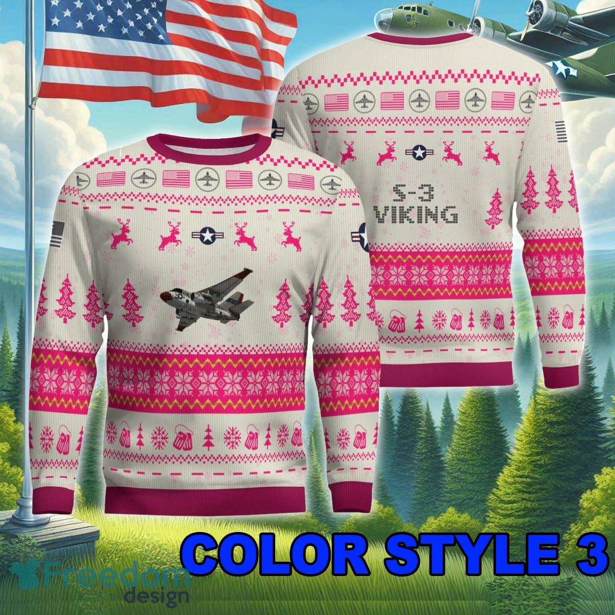 limited-edition-s-3-viking-s3-ugly-christmas-aircraft-sweater-for-veteran-2.jpg Limited Edition S-3 Viking S3 Ugly Christmas Aircraft Sweater For Veteran - S-3 Viking S3 Ugly Christmas Aircraft Sweater Photo 3