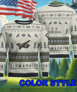 Limited Edition S 3 Viking S3 Ugly Christmas Aircraft Sweater For Veteran image Limited Edition S-3 Viking S3 Ugly Christmas Aircraft Sweater For Veteran - S-3 Viking S3 Ugly Christmas Aircraft Sweater Photo 4