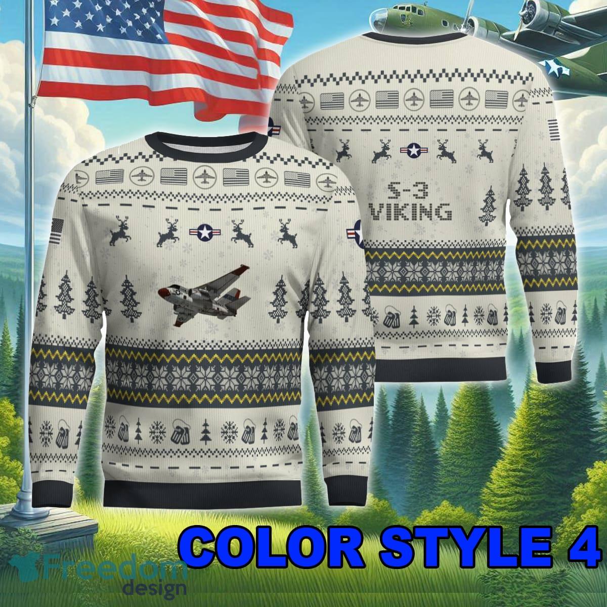 limited-edition-s-3-viking-s3-ugly-christmas-aircraft-sweater-for-veteran-3.jpg Limited Edition S-3 Viking S3 Ugly Christmas Aircraft Sweater For Veteran - S-3 Viking S3 Ugly Christmas Aircraft Sweater Photo 4