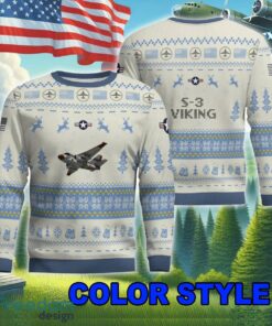 Limited Edition S 3 Viking S3 Ugly Christmas Aircraft Sweater For Veteran image Limited Edition S-3 Viking S3 Ugly Christmas Aircraft Sweater For Veteran - S-3 Viking S3 Ugly Christmas Aircraft Sweater Photo 5