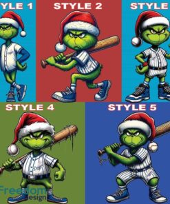 Los Angeles Dodgers Player Grinch Ugly Christmas Sweater Gift Holidays - Los Angeles DodgersMulti Grinch Ugly Christmas Sweater Gift Adult Photo 3