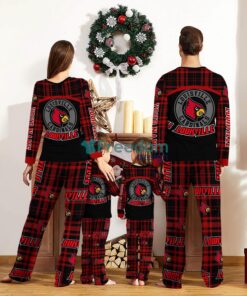 Louisville Cardinals Custom Name Pajamas Set For Family Sport Team Pajamas Christmas Gift Product Photo 2