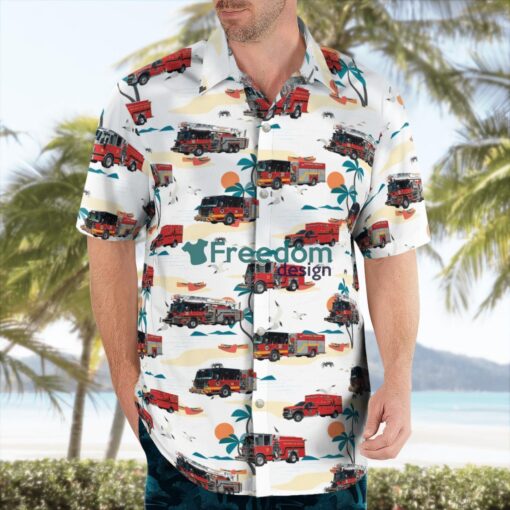 Louisville, Kentucky, Anchorage Middletown Fire & EMS Hawaiian Shirt Product Photo 3