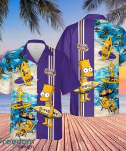 LSU Tigers Bart Simpson Hawaiian Shirt Funny For Men Women Fans